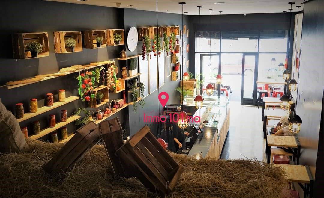 Local commercial restaurant à vendre à l’Agdal ZLV959